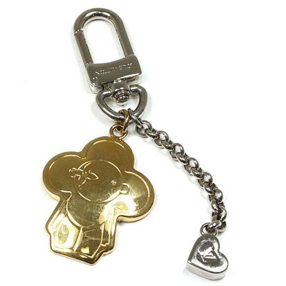 LOUIS VUITTON Gold Bag Charm